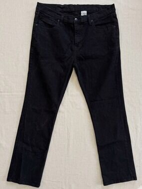 Cody James Black Straight Leg Jeans Mens Night Rider Western Denim 42x34